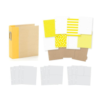 Simple Stories SN@P! Binder 6x8 Inch Yellow (10736)